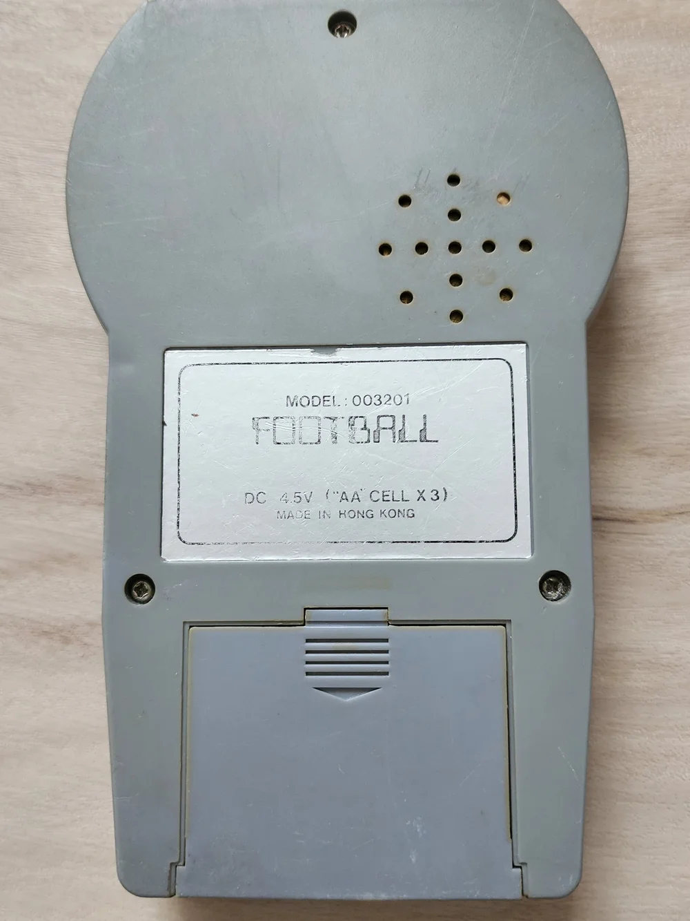 Vintage Football Handheld Electronic Game  Model 003201 1975 Sears Mattel Works